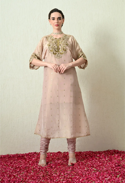 Powder Pink Kaftan