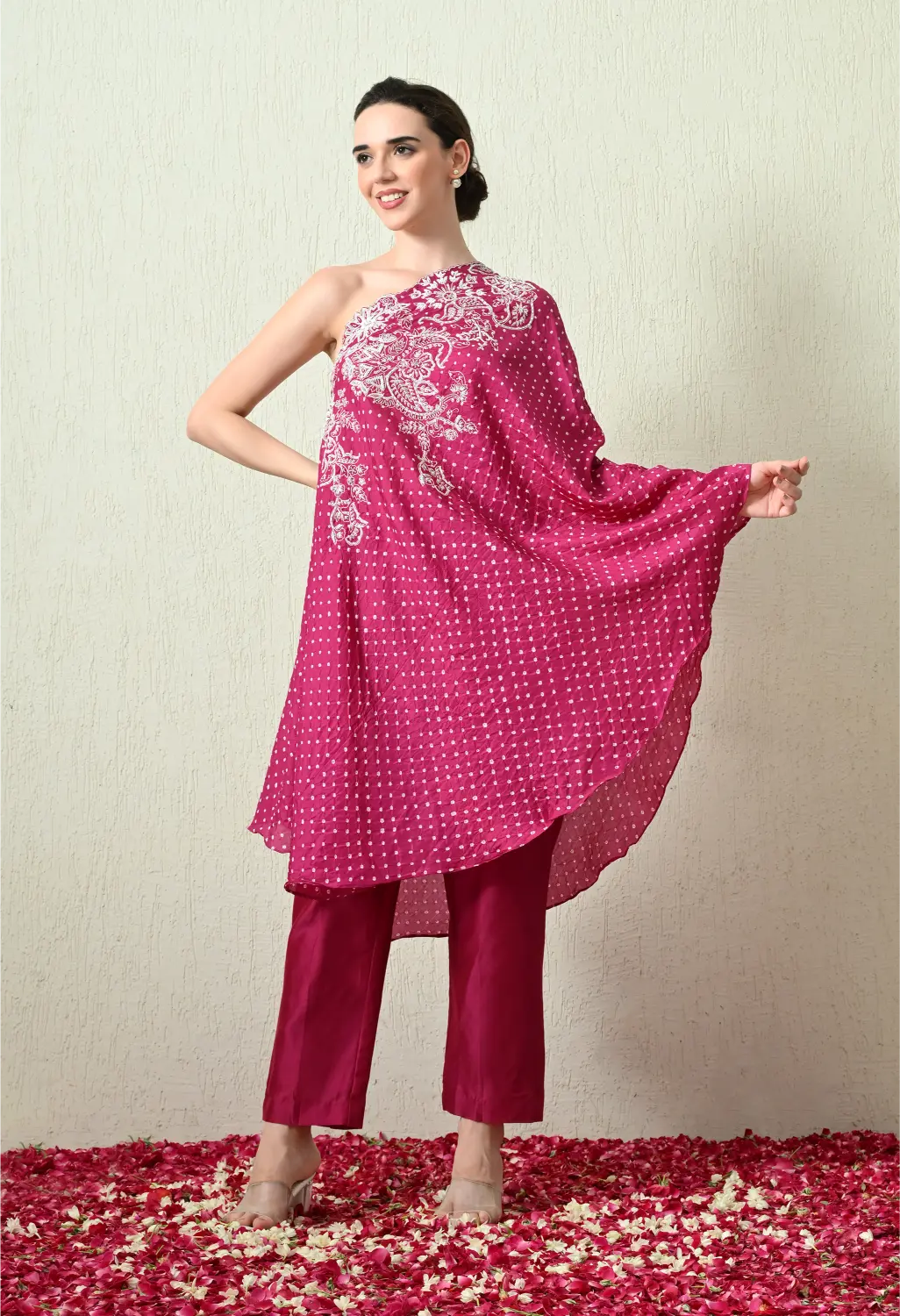 Magenta Kaftan
