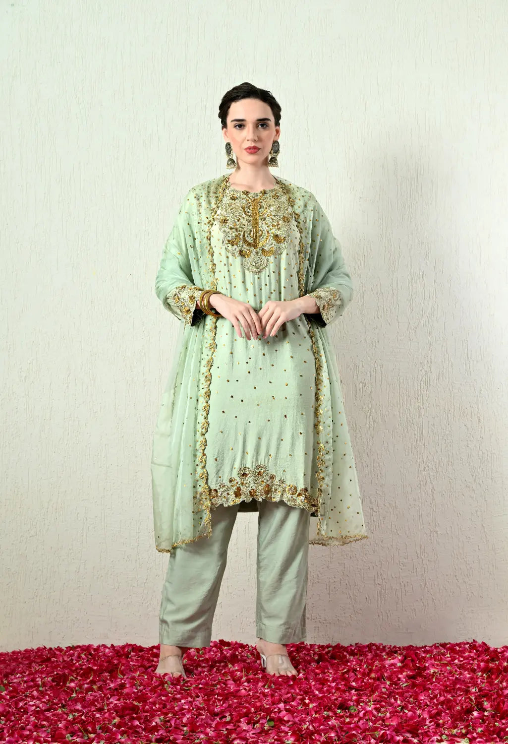 Mint Green Kurta Set