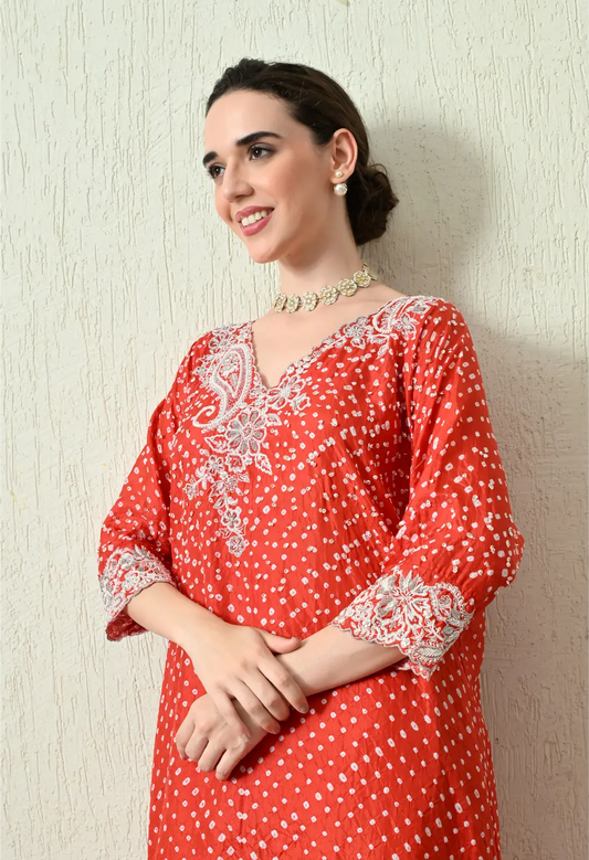 Orange Kaftan
