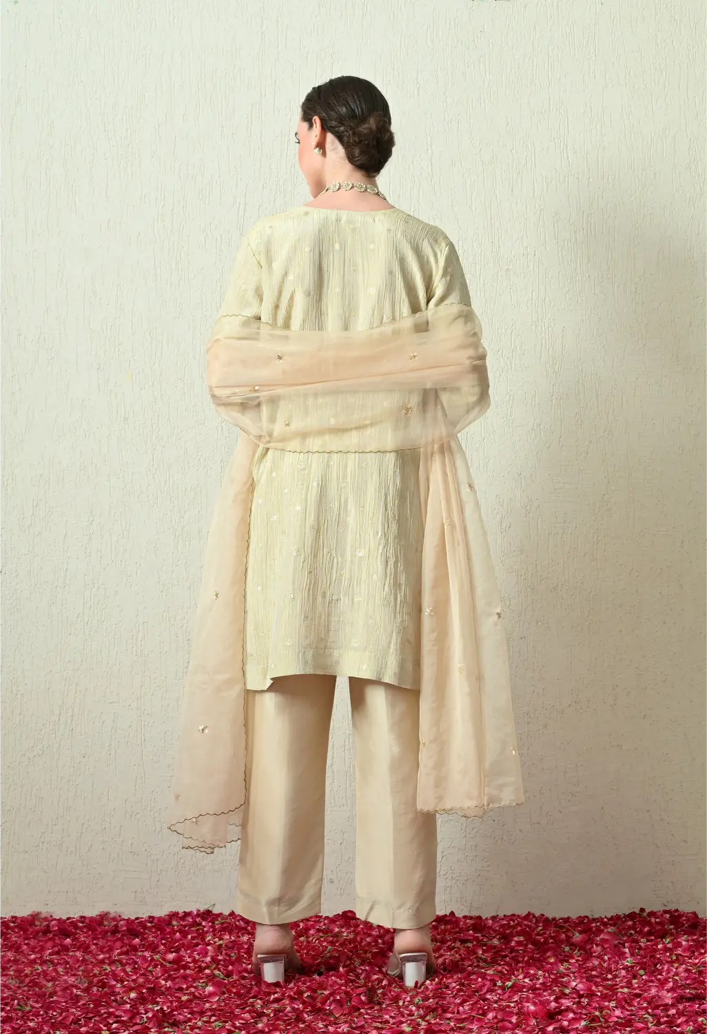 Butter Ivory Kurta Set