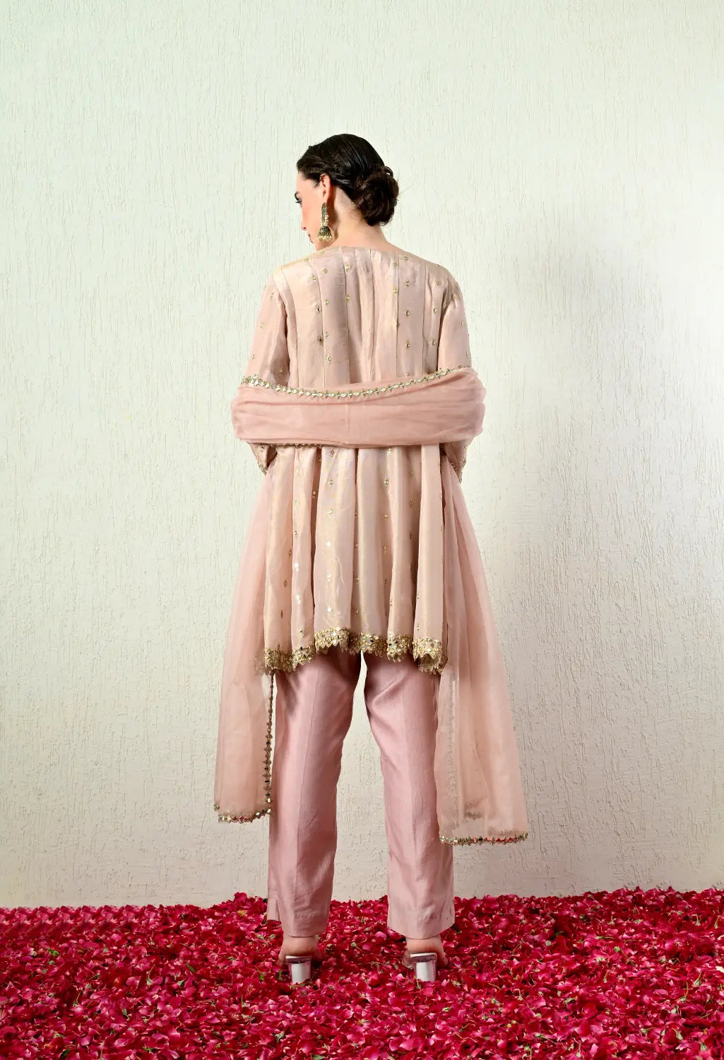 Powder Pink Kurta Set