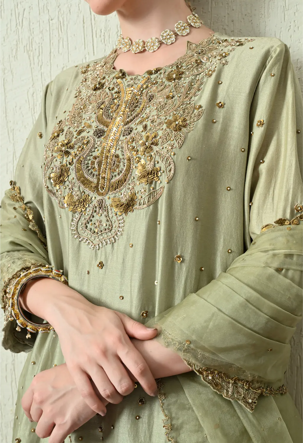 Mint Green Kurta Set