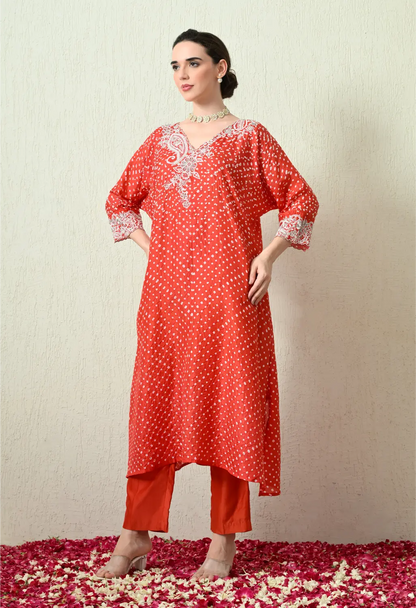 Orange Kaftan