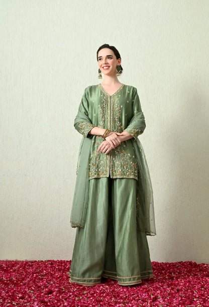 Sage Green Kurta Set