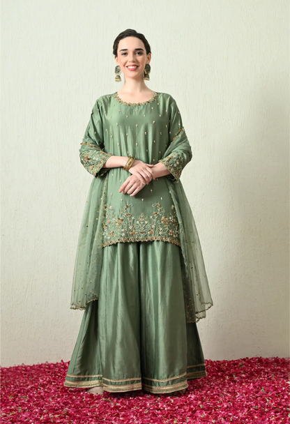 Sage Green Kurta Set