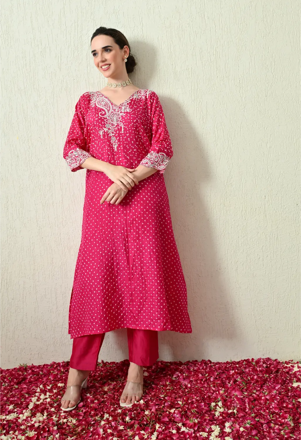 Pink Kaftan