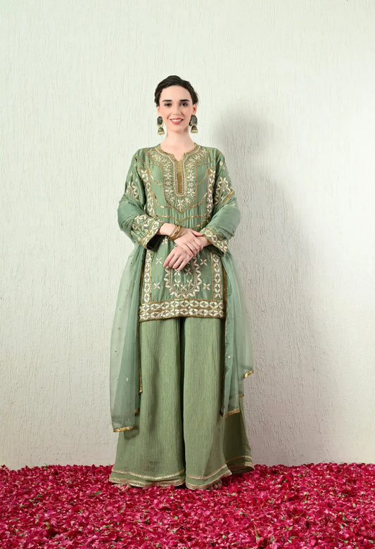 Sage Green Kurta Set