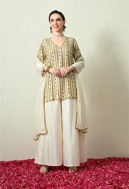 Ivory Kurta Set