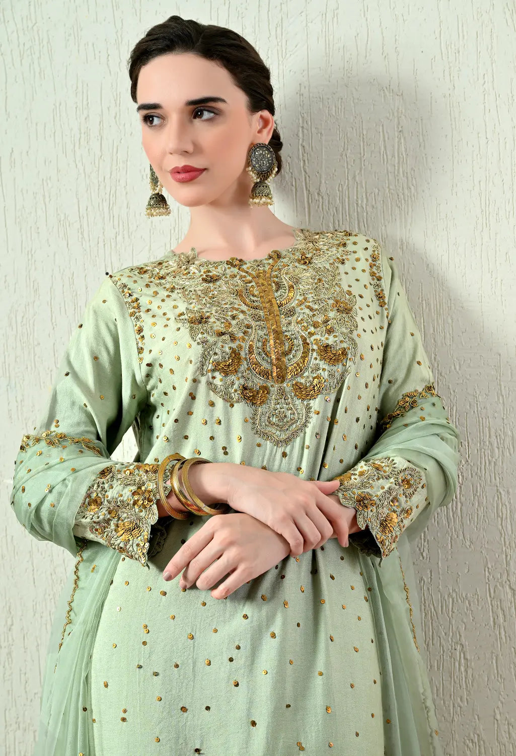 Mint Green Kurta Set