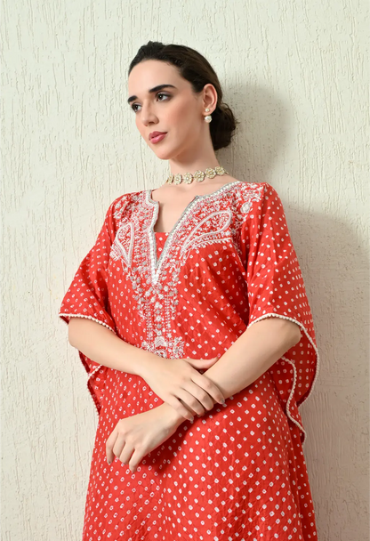Orange Kaftan