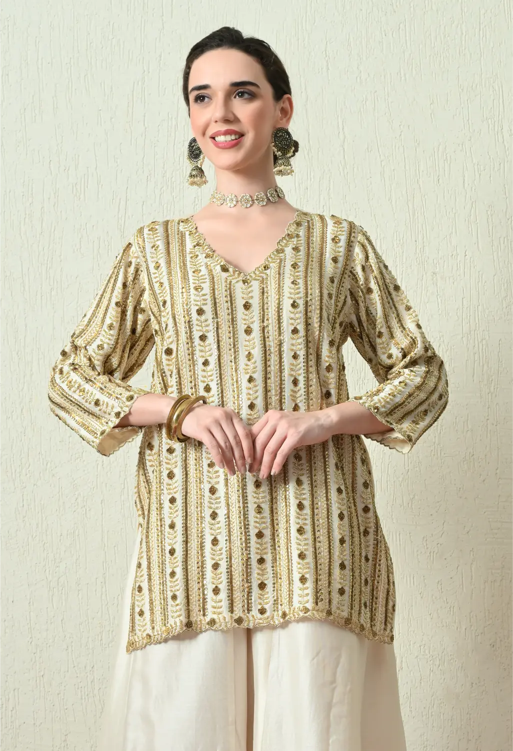 Ivory Kurta Set