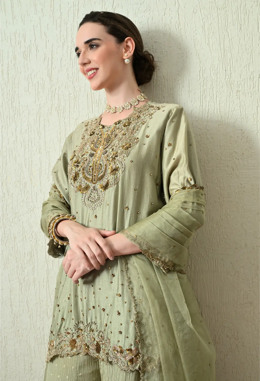 Mint Green Kurta Set