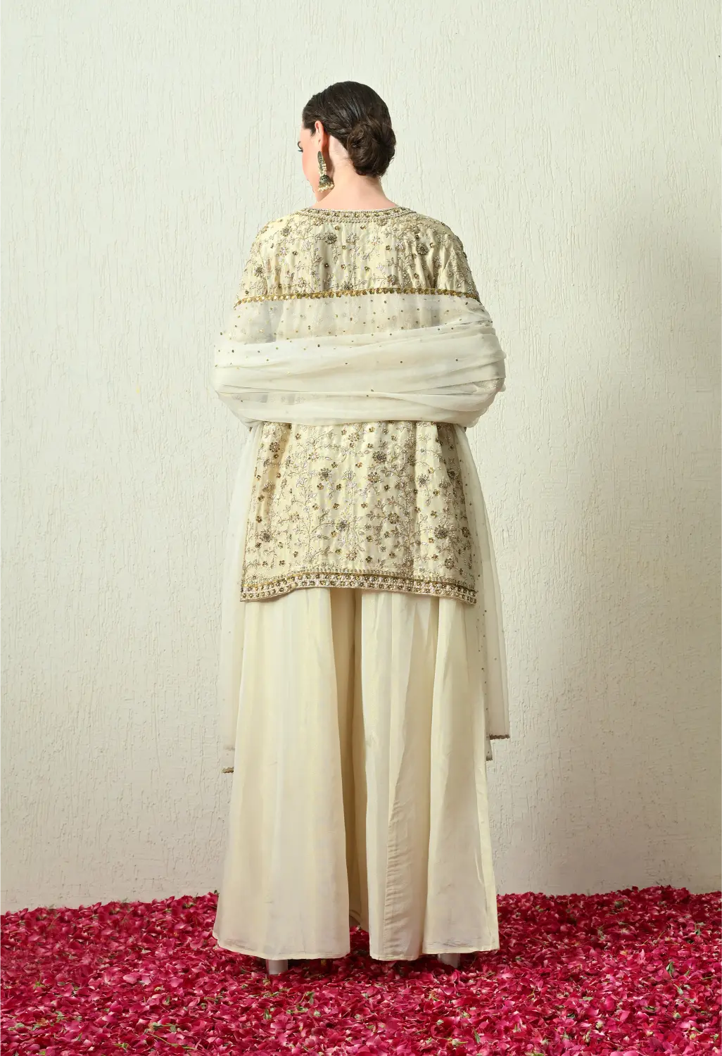 Butter Ivory Kurta Set