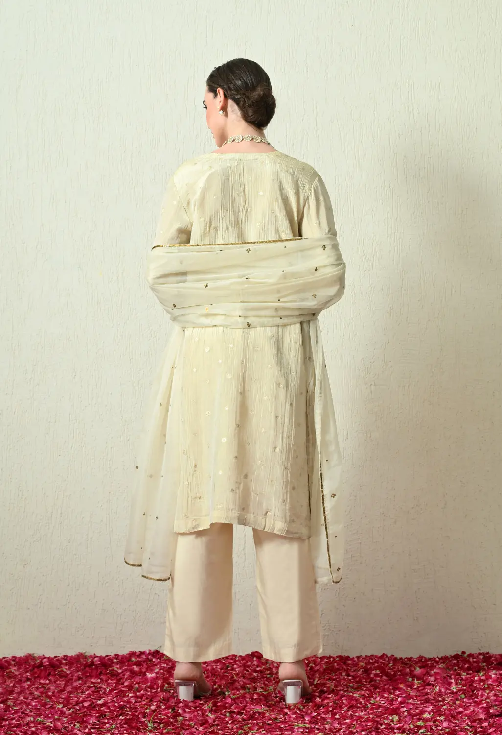 Butter Ivory Kurta Set