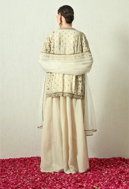 Butter Ivory Kurta Set