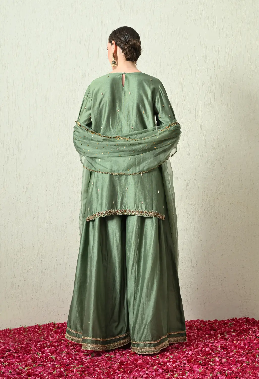 Sage Green Kurta Set