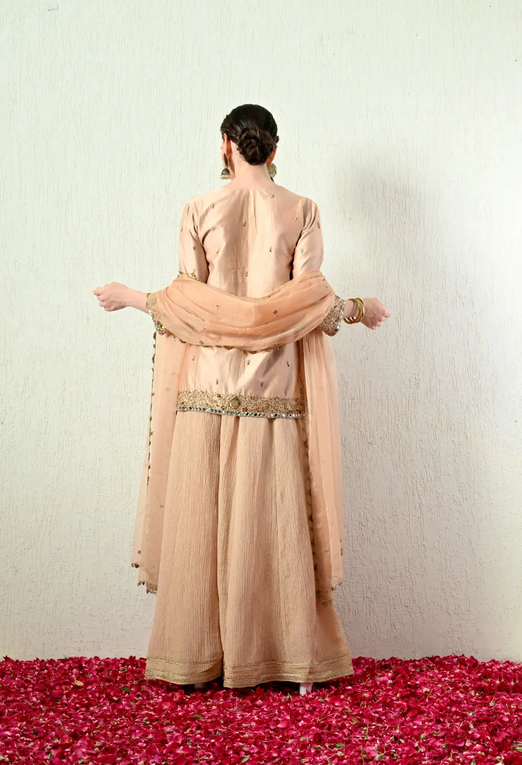 Rose Gold Kurta Set