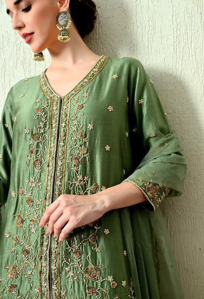 Sage Green Kurta Set