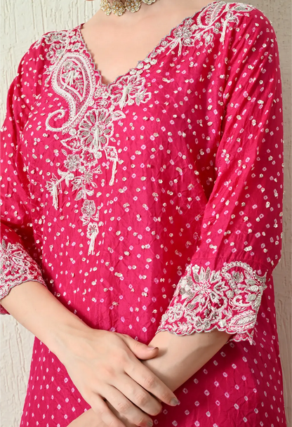 Pink Kaftan