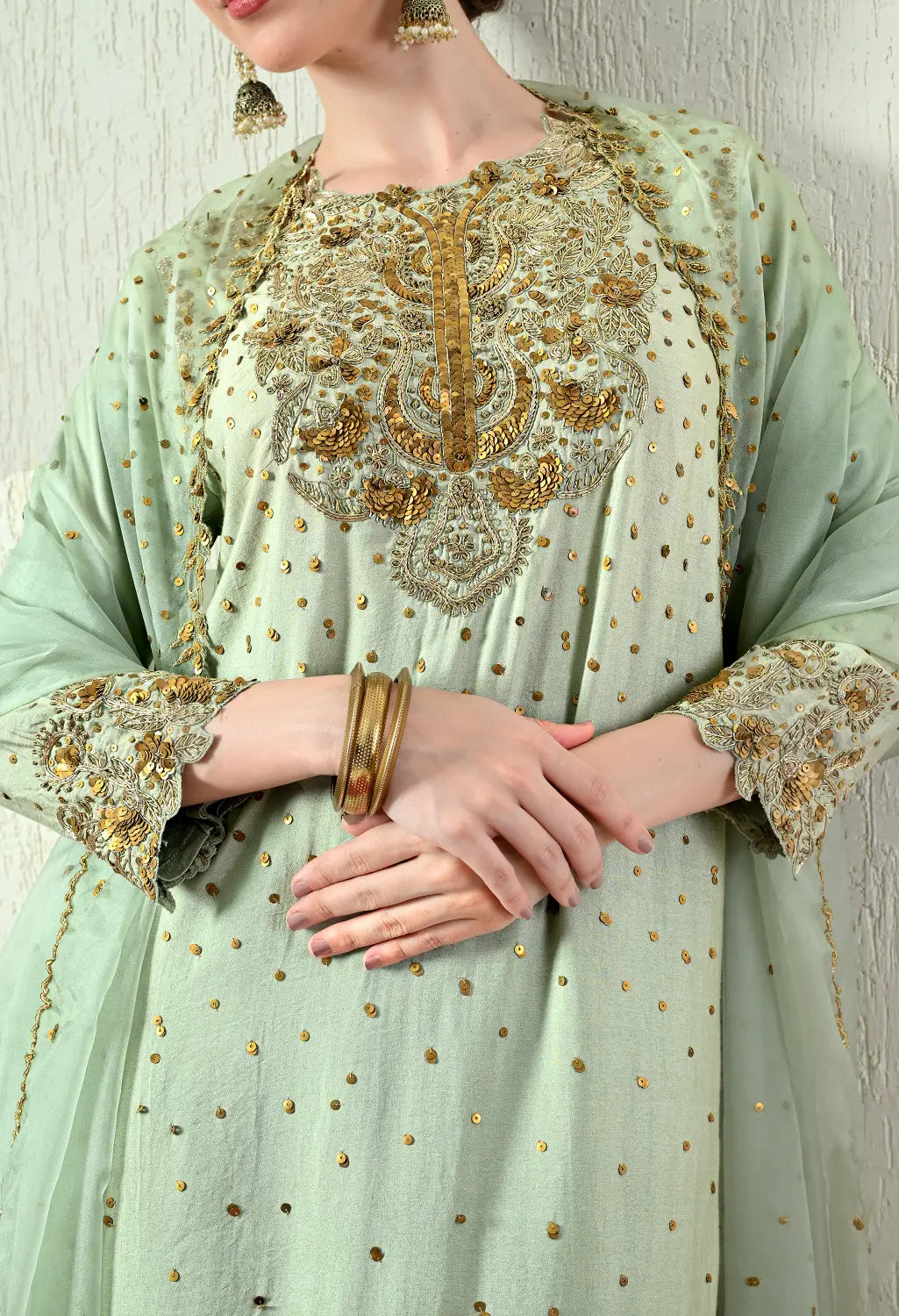 Mint Green Kurta Set