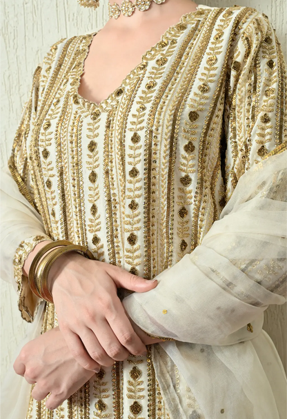 Ivory Kurta Set