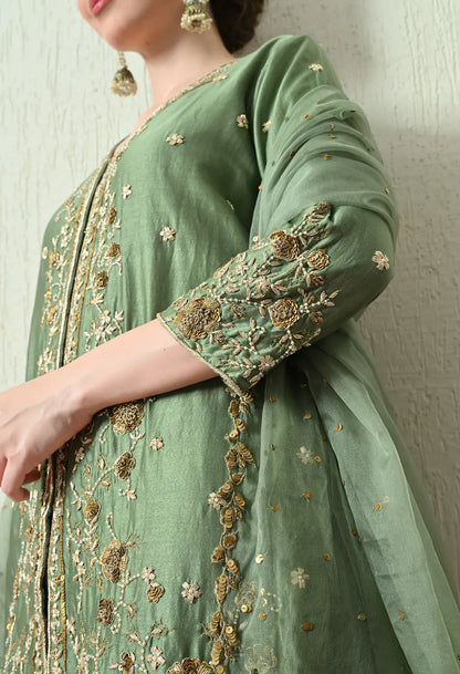 Sage Green Kurta Set