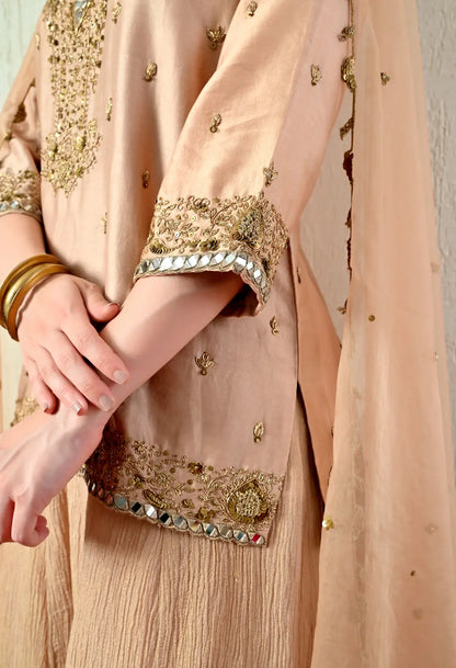 Rose Gold Kurta Set