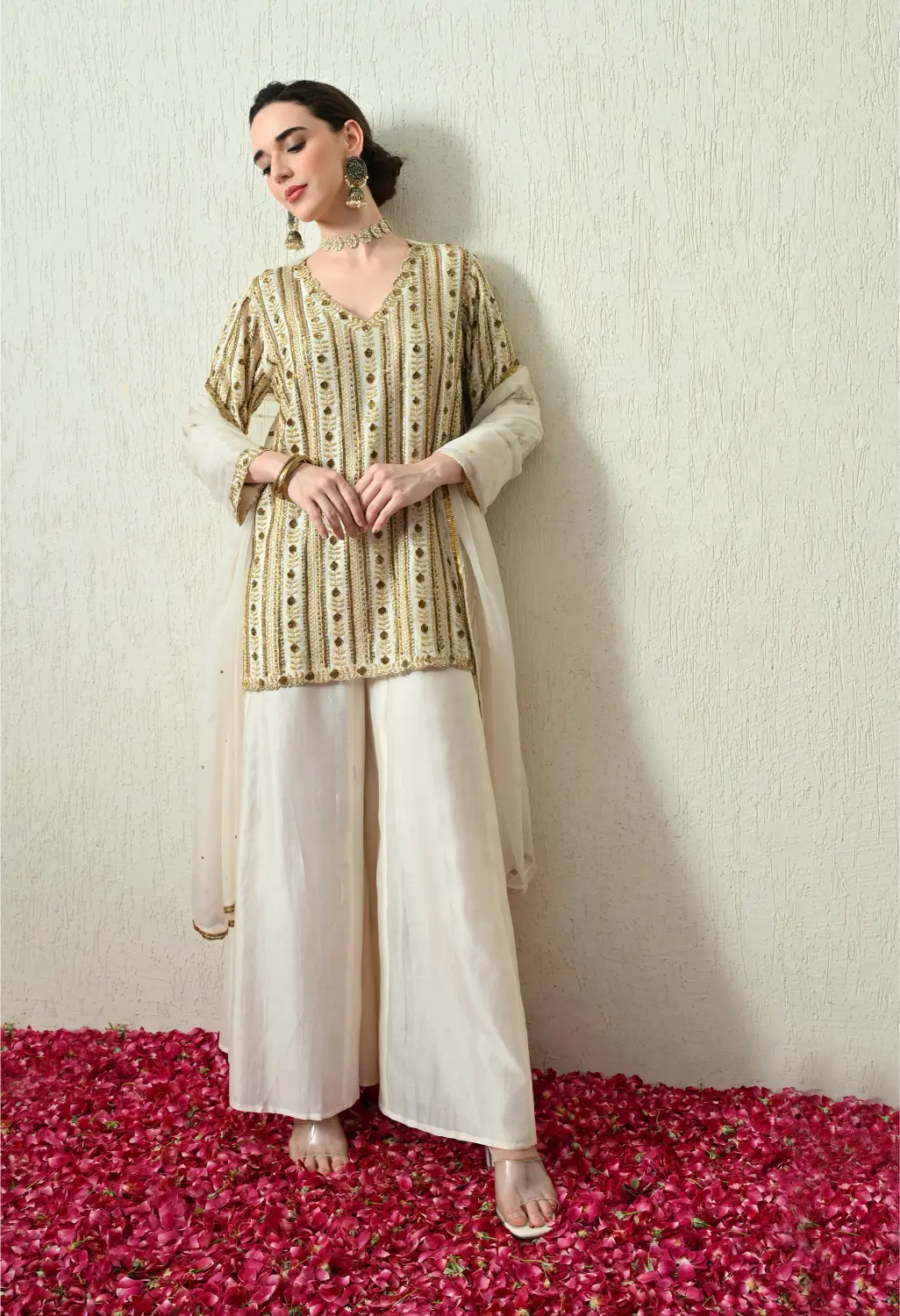 Ivory Kurta Set