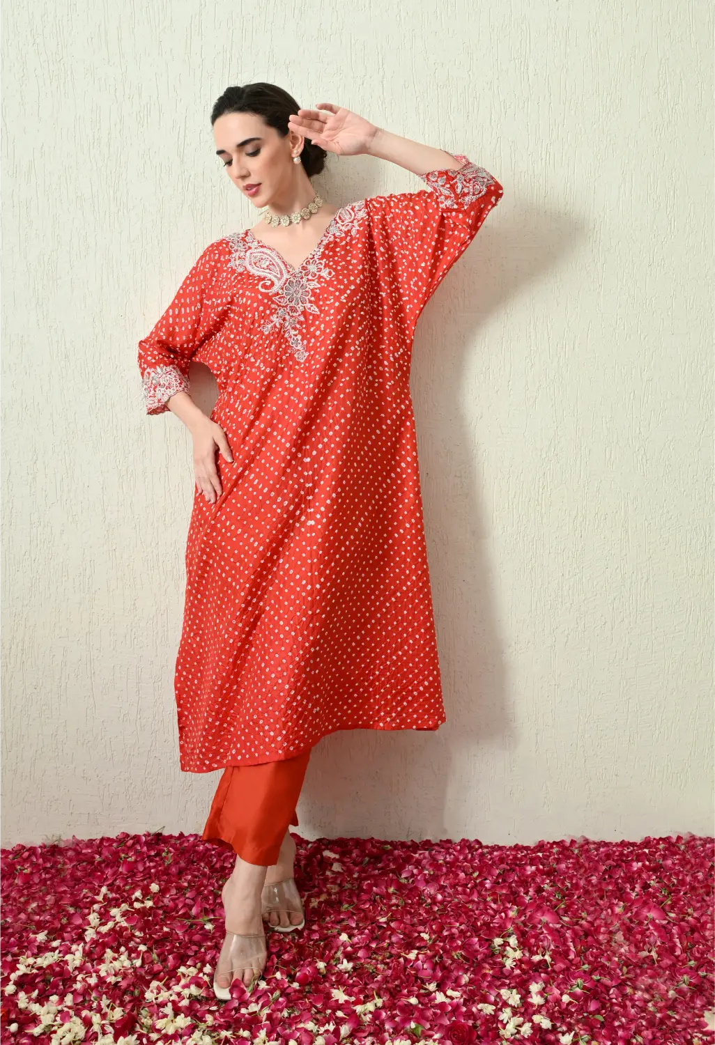 Orange Kaftan
